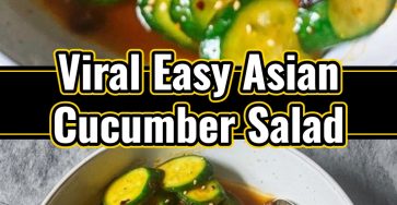 Easy Healthy Asian Cucumber Salad: A Refreshing Side Dish