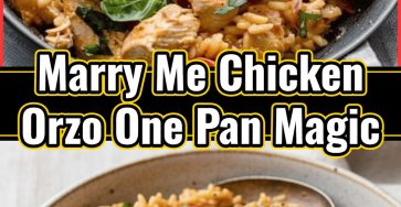 One Pan Marry Me Chicken Orzo: Cozy Family Quick Dinner Delight