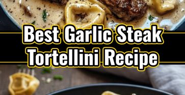 Skillet Garlic Steak Tortellini Bon Appétit Pasta Dinner