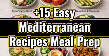 Easy Mediterranean Diet Recipes For Beginners Meal Prep