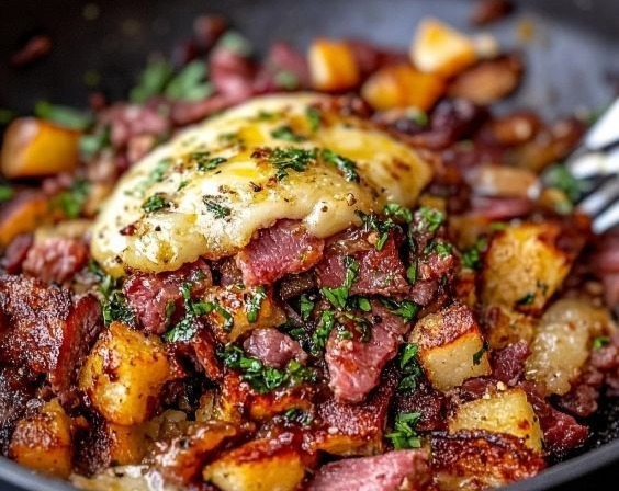 Small Town Crockpot Corned Beef Brisket and Cabbage Recipe overview