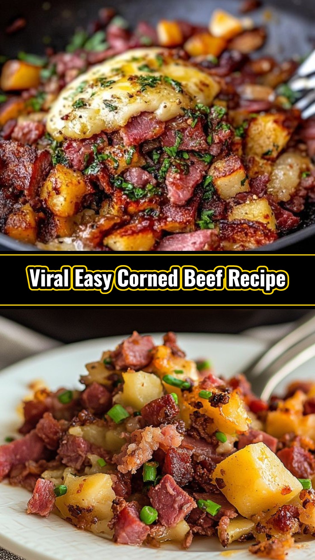 Small Town Crockpot Corned Beef Brisket and Cabbage Recipe