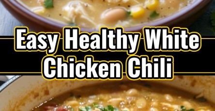 Small Town Healthy White Chicken Chili Recipe