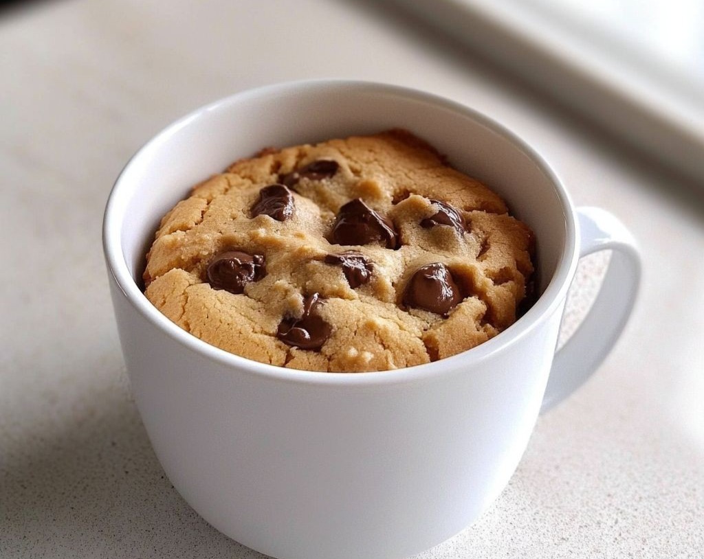 Small Town Yummy Microwave Mug Cookie Easy Sleepover Snack overview