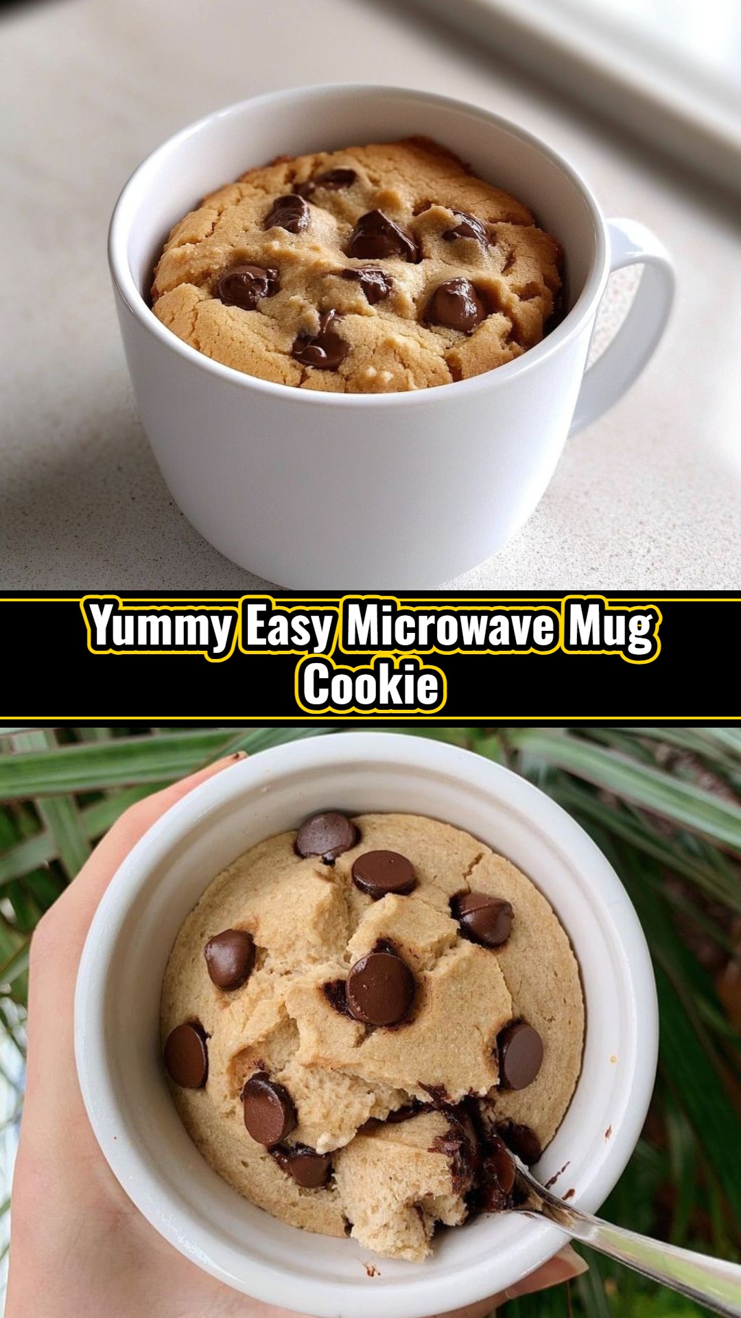Small Town Yummy Microwave Mug Cookie Easy Sleepover Snack