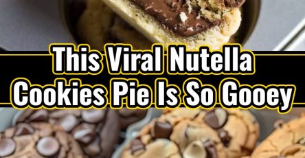 Things To Bake At Home Nutella Cookies Pie